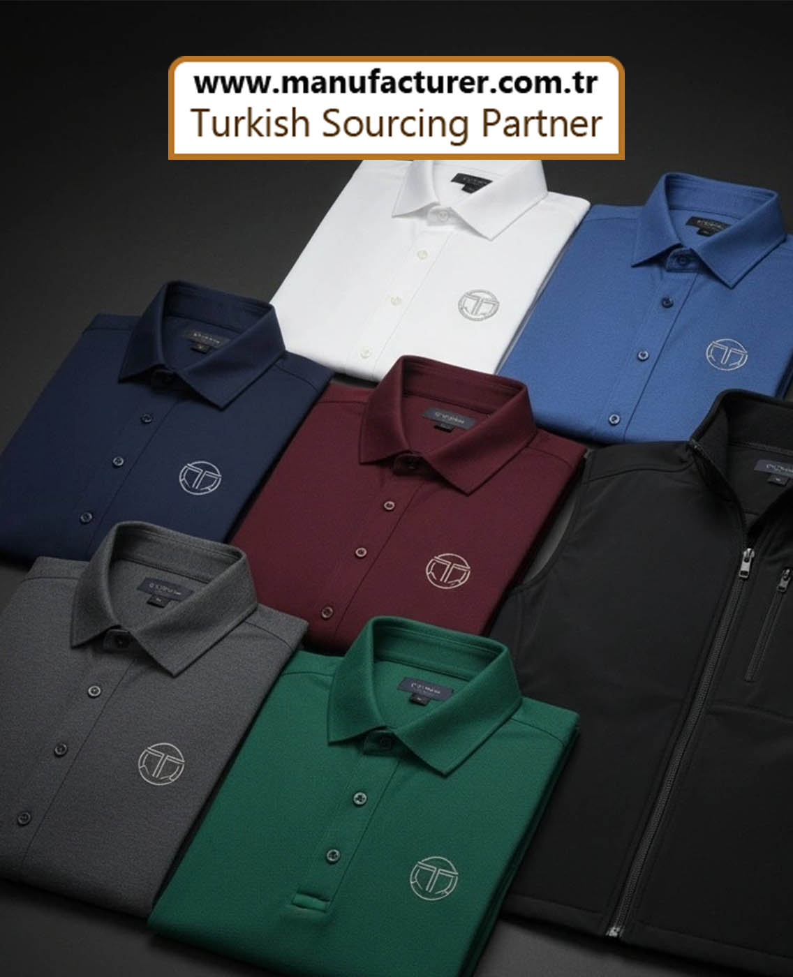 Corporate apparel and business clothing production cost analysis in Turkey with embroidered logos and professional quality standards