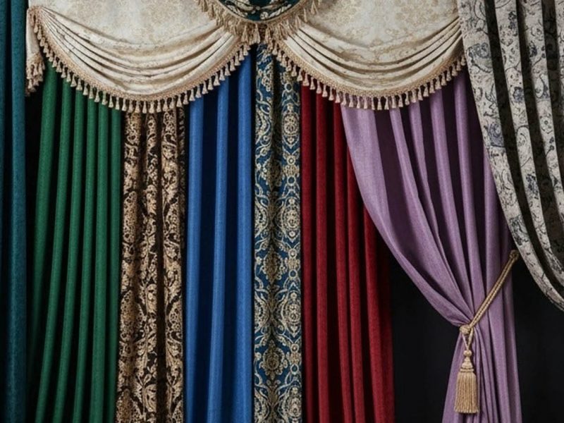 Turkish curtain manufacturer wholesale home textile production