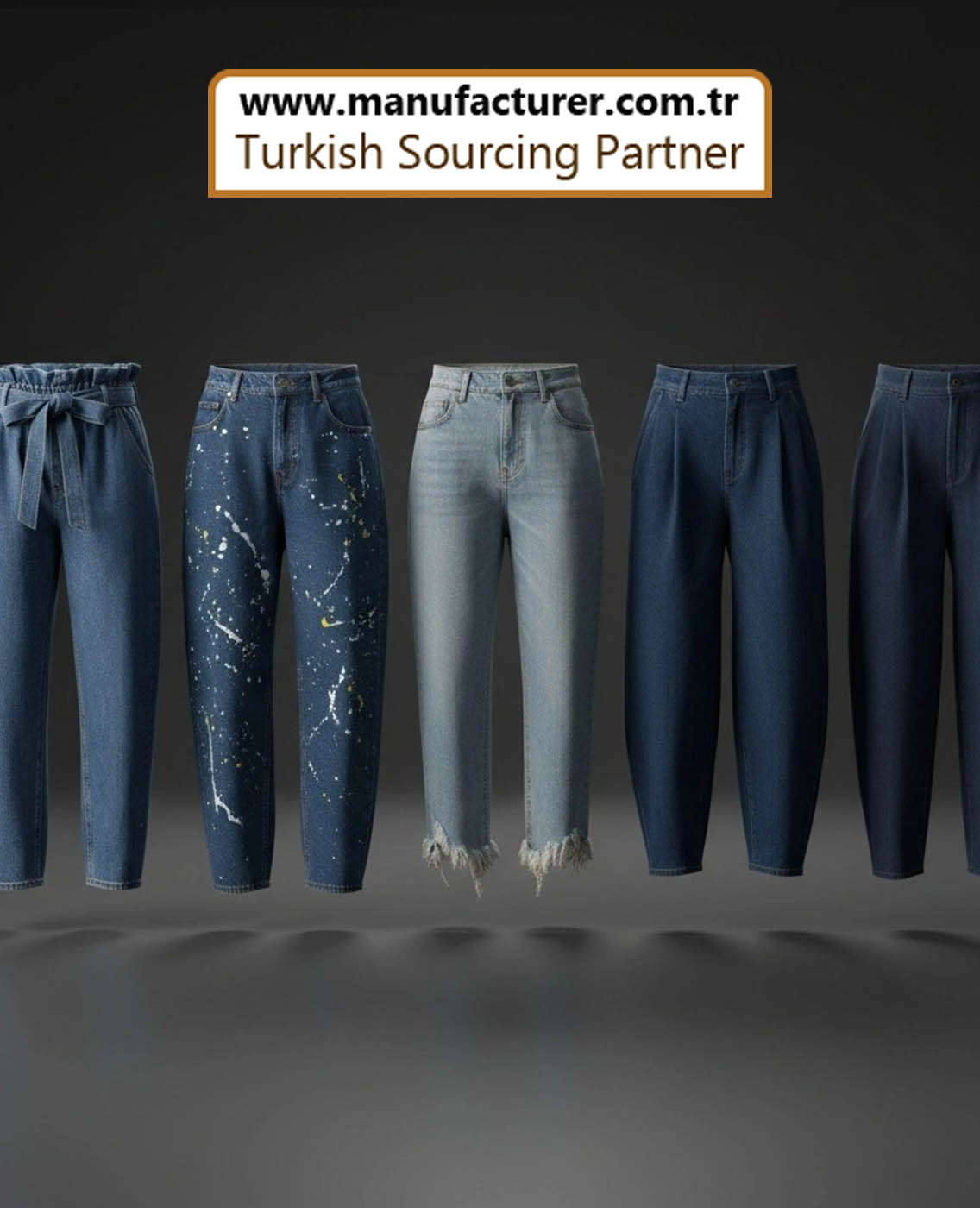 Private Label Denim Mom Jean Manufacturers in Turkey
