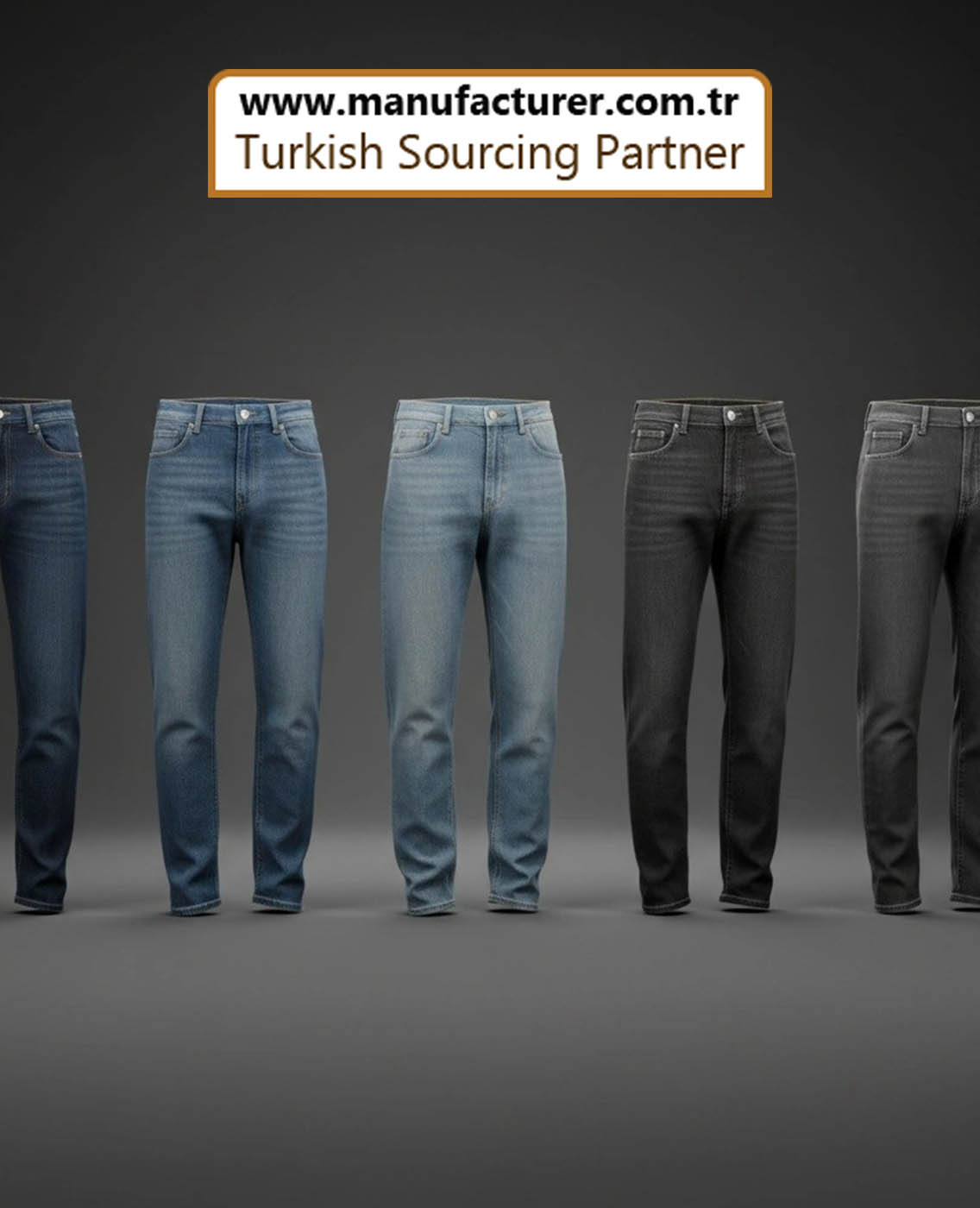 Private Label Denim Straight Fit Manufacturers in Turkey